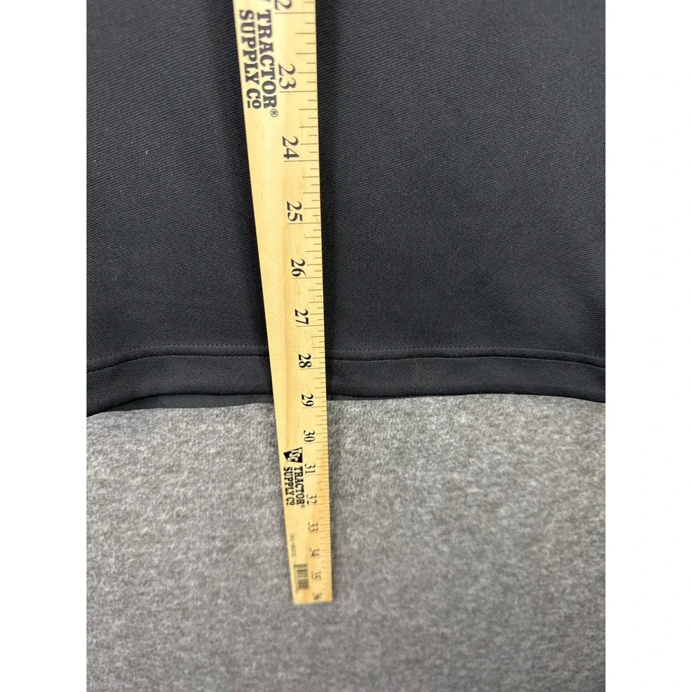 Nike Golf Dri-FIT 1/4 Zip Pullover Black Long Sleeve 802089-010 Mens‎ Size L EUC